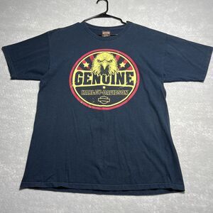 Harley-Davidson 2012 Navy Short Sleeve T-Shirt Size: Large